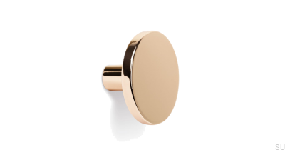 Como Большая металлическая настенная вешалка, полированное золото