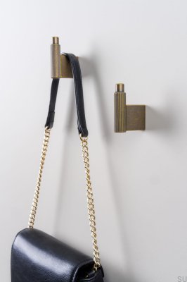 Настенная вешалка Arpa Aluminium Gold Brushed Dark