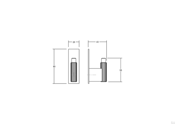 7036025L30EI--Wieszak-ścienny-z-podkładką-Arpa-Plate-Aluminiowy-Czarny-Szczotkowany-Viefe-Skandynawskie-Uchwyty_3