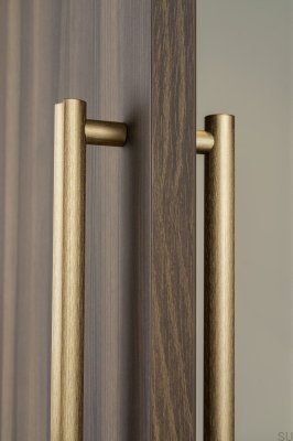 Moon Big 1056 Gold Brushed Cava Удлиненная двухсторонняя мебельная ручка