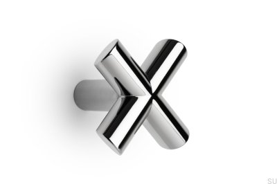 Полированная настенная вешалка Equis Chrome