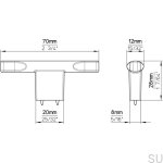 2524-70ZN21--Gałka-meblowa-T-Bar-2524-Srebrna-Szczotkowana-Siro-Skandynawskie-Uchwyty_5