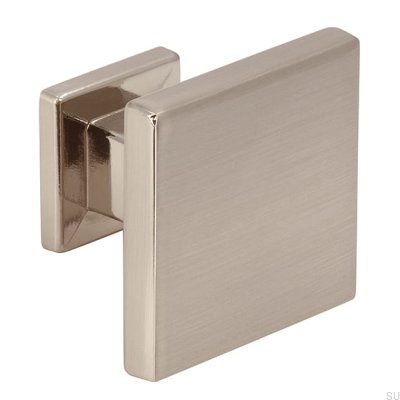 Мебельная ручка 2506 30 Матовое серебро