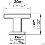 2506-30ZN21--Gałka-meblowa-2506-30-Srebrna-Szczotkowana-Siro-Skandynawskie-Uchwyty_6