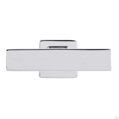Мебельная ручка T-Bar 2520, полированный хром