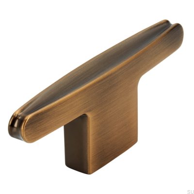 T-Bar 2570 16 Мебельная ручка со старинным золотом, матовая