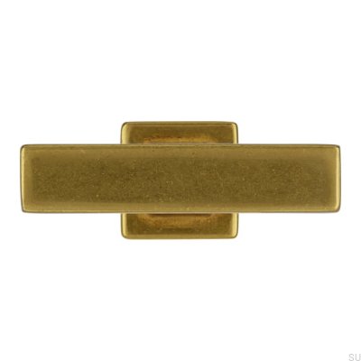 Мебельная ручка T-Bar 2520 Antique Gold