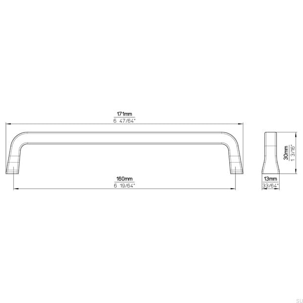 2525-171ZN78--Uchwyt-meblowy-podłużny-2525-160-Antyczny-Żelazny-Siro-Skandynawskie-Uchwyty_5