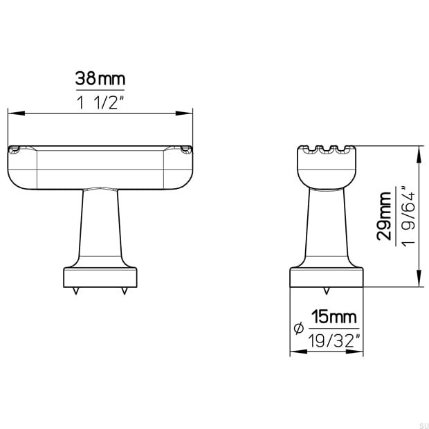 2588-38ZN79--Gałka-meblowa-T-Bar-2588-Antyczny-Brąz-Siro-Skandynawskie-Uchyty_5