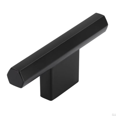 Мебельная ручка T-Bar 2571 16 Matte Black