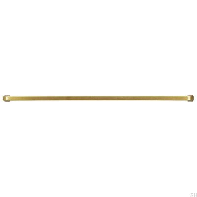 Продолговатая мебельная ручка 2525 320 Antique Gold Brushed