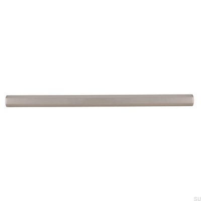 Ручка мебельная продолговатая 2571 160 Матовое серебро