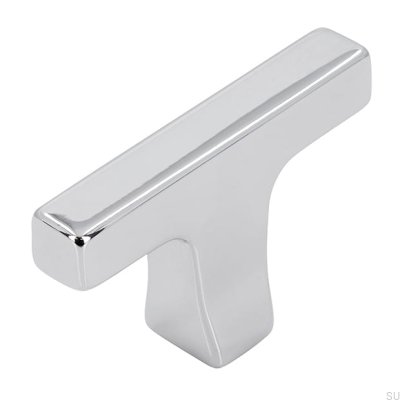Ручка мебельная T-Bar 2562 48, полированный хром
