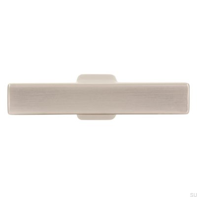 Мебельная ручка T-Bar 2562 48, матовое серебро