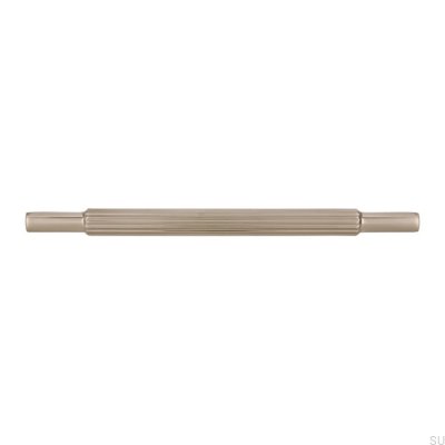 Ручка мебельная продолговатая 2593 160 Матовое серебро