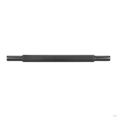 Ручка мебельная продолговатая 2593 160 Черный Полированный