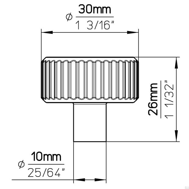 2595-30ZN87--Gałka-Meblowa-2595-Metalowa-Złota-Szczotkowana-Siro-Skandynawskie-Uchwyty_4