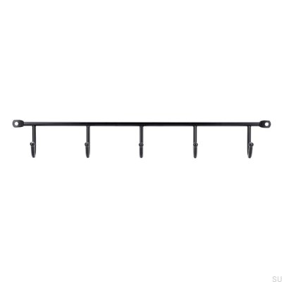Настенная вешалка 2081 339 Металл Матовый Черный
