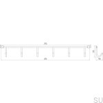 2081-420ZN1V1K--Wieszak-ścienny-2081-410-Chrom-Polerowany-Siro-Skandynawskie-Uchwyty_5