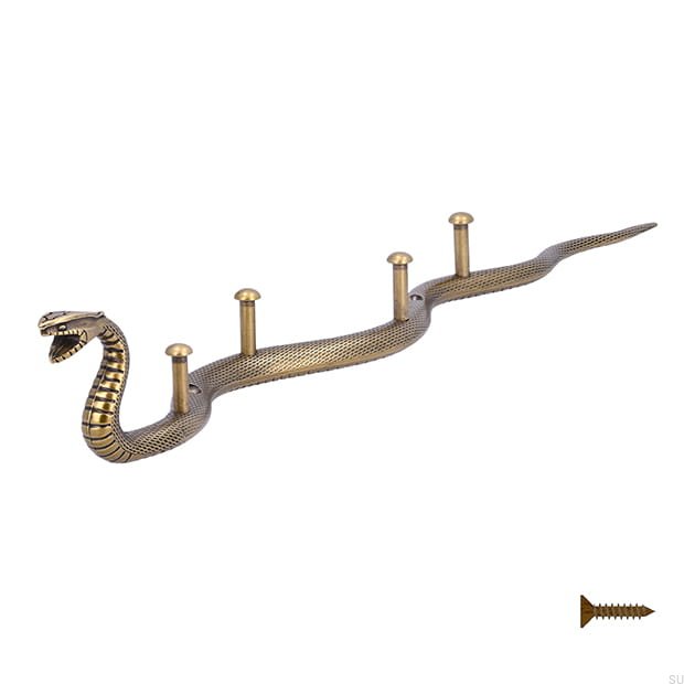 2088-369ZN10V1K--Wieszak-ścienny-2088-128--Wąż-Antyczny-Złoty-Siro-Skandynawskie-Uchwyty_1