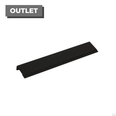 Мебельная ручка Stratt 192 Черный алюминий