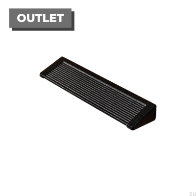 Ручка мебельная длинная Backk 96 Металл черный