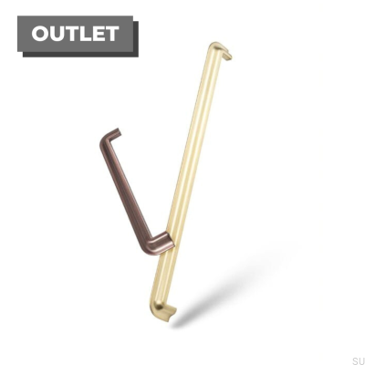 Мебельная ручка Nice 320. Матовое золото