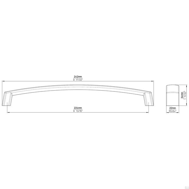 SM8059I-240LS8--Uchwyt-meblowy-podłużny-SM8059I-224-Skórzany-Brązowy-Siro-Skandynawskie-Uchwyty_5