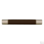 H170-150LS7ZN21--Uchwyt-meblowy-podłużny-H170-128-Metalowy-z-Brązową-Skórą-Siro-Skandynawskie-Uchwyty_2