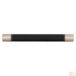 H170-150LS7ZN21--Uchwyt-meblowy-podłużny-H170-160-Metalowy-z-Czarną-Skórą-Siro-Skandynawskie-Uchwyty_2