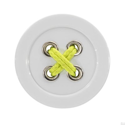 Ручка мебельная SM8257F 58 Пластик Белый