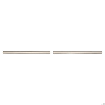 Ручка мебельная продолговатая 885 816 Нержавеющая сталь полированная