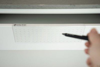 Шаблон для сверления отверстий под ручки и ручки.
