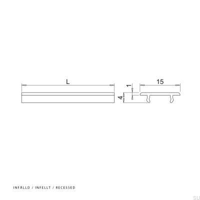 Встраиваемый светодиодный рассеиватель Nexus 2000