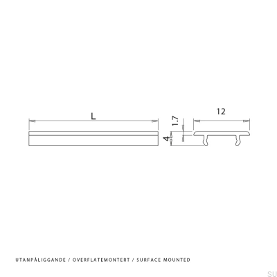 Поверхностный светодиодный рассеиватель Nexus 2000