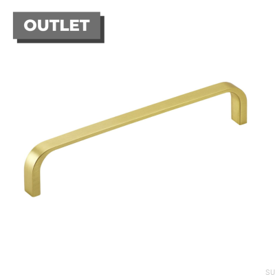 Ручка мебельная длинная Pronto 160 Gold Brushed