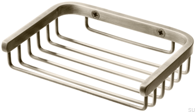 Мыльница TA126, матовая никелированная латунь