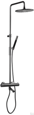 TVM2200-150 Душевой набор Латунь Черный Хром