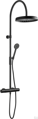 Душевой набор ARM7300-150 Matte Black Brass