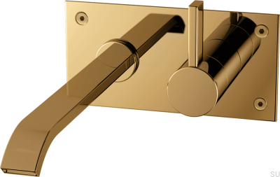 Смеситель для умывальника ARM008, неокрашенная латунь