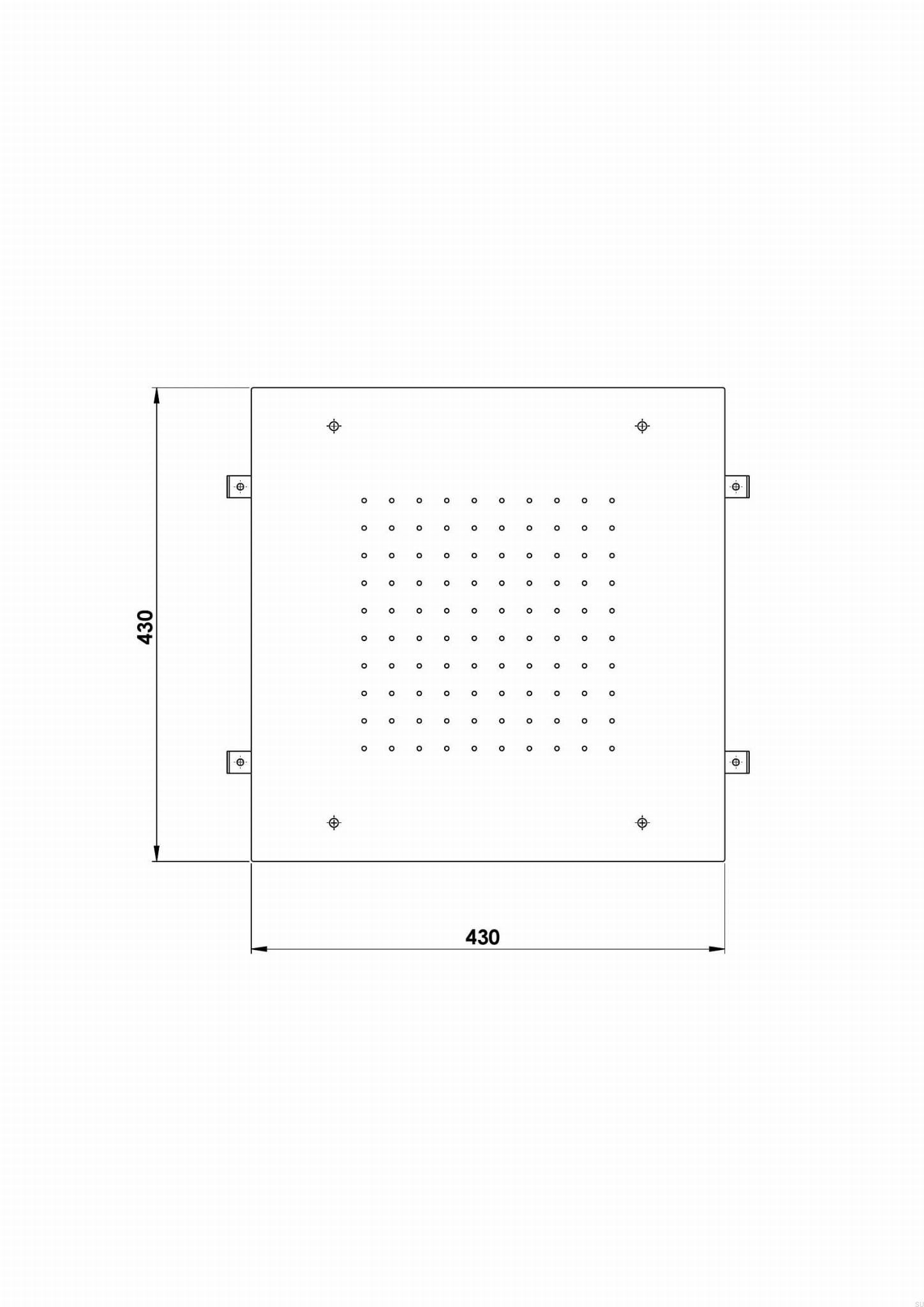 9423012--Głowica-Prysznicowa-Deszczownica-Kwadratowa-400-ZSOF094-Mosiężna-Czarny-Chrom-Szczotkowany-Tapwell-Skandynawskie-Uchwyty_2
