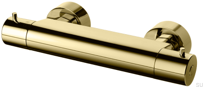 Термостатический смеситель для душа EVM168-150 Honey Gold Brass
