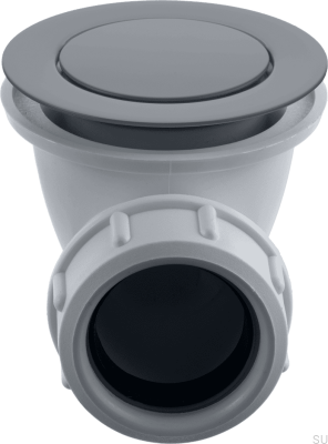 Пробка для выдвижной ванны 22200 Латунь Серая Ascot