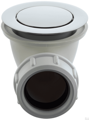  Пробка для ванны выдвижная 22200 Хромированная латунь