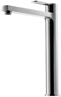 RIN081 смеситель для умывальника, хромированная латунь