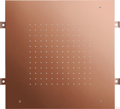Душевая лейка, квадратный тропический душ 500 ZSOF095, Матовая медь, Неокрашенный