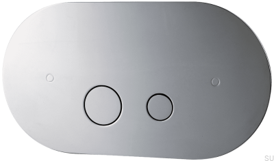 Кнопка смыва RON112, хромированная латунь