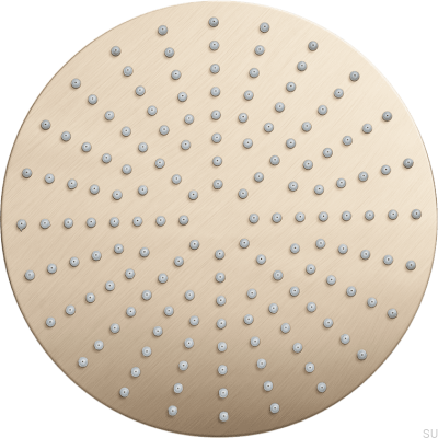 Круглая насадка для тропического душа 250 ZSOF250 Латунь Матовый никель