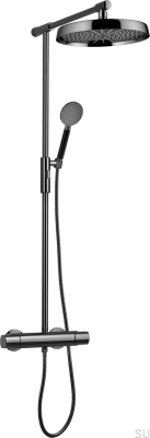 ARM300-150 Душевой набор из латуни, черного хрома