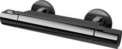 Смеситель для душа ARM168-150 Латунь Черный Хром